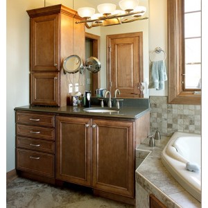 Arlington Miracle bath, Showplace Wood