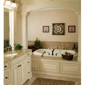 Extravagant bath, Apple Valley Woodworks