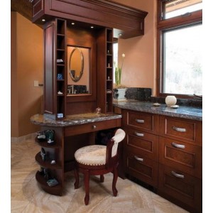 Modern bath, Christiana Cabinetry