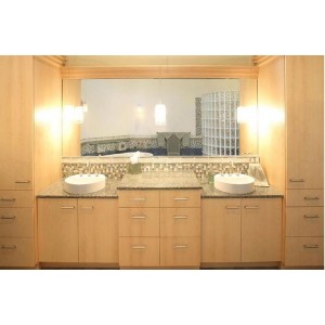 Luxury bath, Christiana Cabinetry