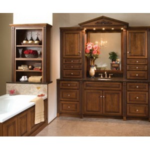 Estate bath, Cabinetry by Karman