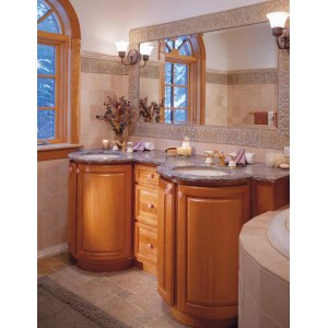 Harrisburg Square Radius bath, Holiday Kitchens