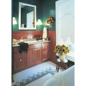 Lancaster Harvest bath by StarMark Cabinetry