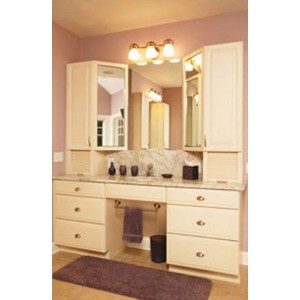 Modern bath, CWP Cabinetry