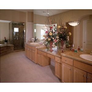 Pembroke bath, Cabinetry by Karman