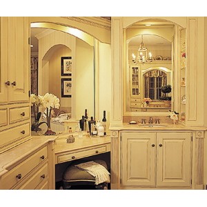 Provence Family bath by Quality Custom Cabinetry
