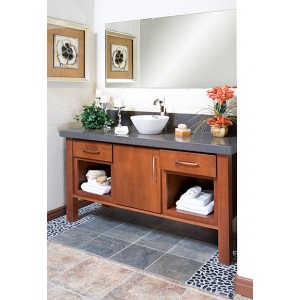 Seville bath, Cabinetry by Karman