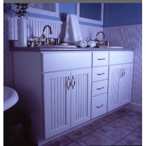 Simply Elegant bath by Omega Cabinetry