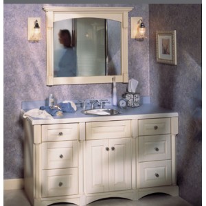 Versailles bath, Omega Cabinetry