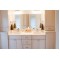 Chatham Shaker Bath, Candlelight Cabinetry