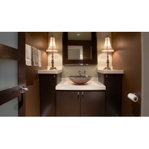 Cascade bath, Woodland Cabinetry