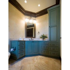 Charm bath, Pennville Custom Cabinetry