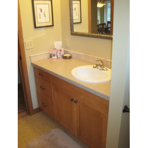 Charm bath, 6 Square Cabinets