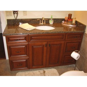 Master bath, Prestige Cabinets