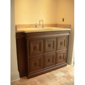 Vintage bath, Pennville Custom Cabinetry