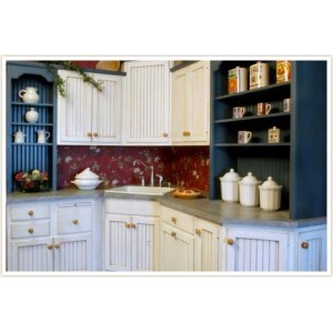 Bar Harbor kitchen, Candlelight Cabinetry