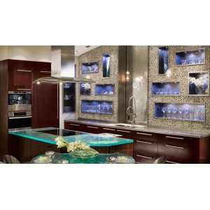 Contemporary Ultra kitchen, Columbia Cabinets