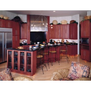 Contemporary Cherry kitchen, Holiday Kitchens