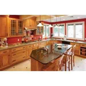 Cottage B kitchen, Candlelight Cabinetry