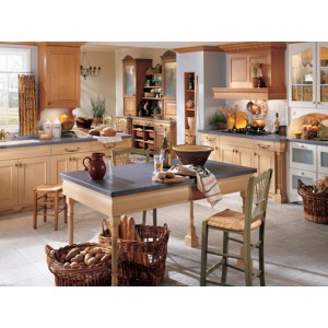 French Chateau kitchen, Wood-Mode