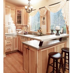 Hanover Hickory kitchen by Wellborn