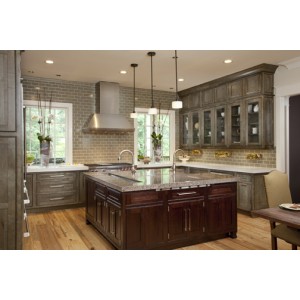 Hanover Inset Maple kitchen, Wellborn