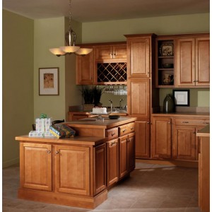Harborview kitchen by QualityCabinets