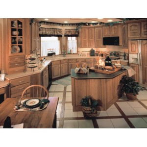 Hickory kitchen by Shiloh