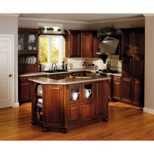 Manchester cherry kitchen, QualityCabinets