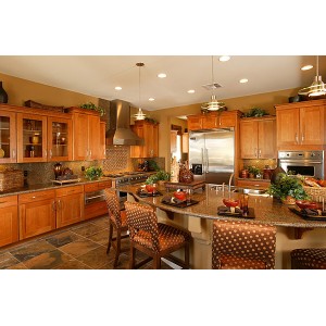 Mission kitchen, Cabinetry by Karman