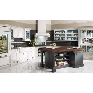 Modern Chinoiserie kitchen, Plain & Fancy