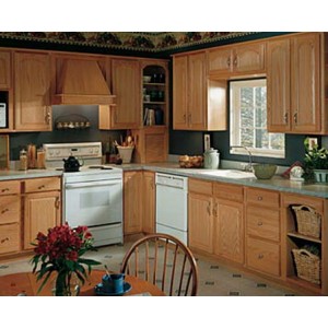 Oak Comfort kitchen, Aristokraft