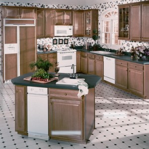 Parkwood Medium kitchen, Marsh