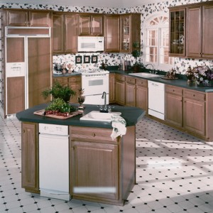 Parkwood Medium kitchen, Marsh