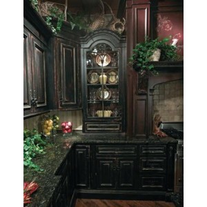 Range Hoods and Curios kitchen, Habersham Home