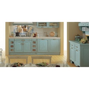 Sintonia Patinato kitchen, Aster Cucine