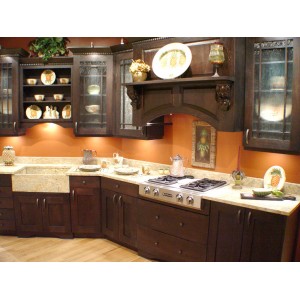 Stickley Wide  Traditional kitchen, UltraCraft