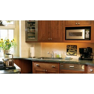 Stylishly Sleek kitchen, Plain & Fancy