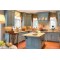Bayport blue Kitchen, Candlelight Cabinetry