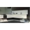 Contempora Black Silver Yellow Pine Kitchen, Aster Cucine