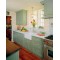 Painted Sage Green Kitchen. Holiday Kitchens. Kitchen