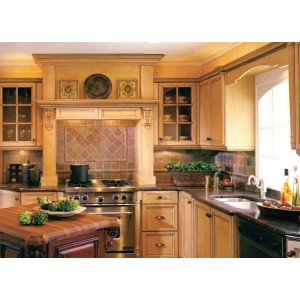 920 Marquis Maple Mesa Brown Glaze kitchen by Hanssem