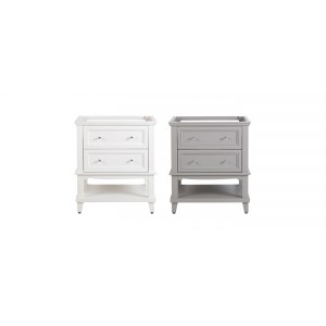 Alyce Combo Vanities - White and Sterling kitchen, Mantra