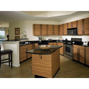 Bamboo kitchen, Jim Bishop Cabinets