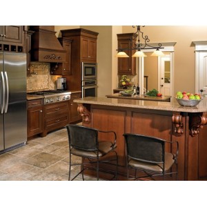 Gallery kitchen, Jim Bishop Cabinets