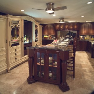 Romance kitchen, Pennville Custom Cabinetry