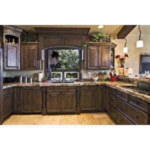 Tuscany kitchen, Crown Cabinets