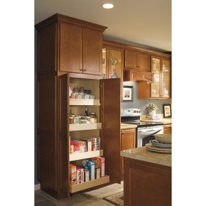 UTILITY CABINET WITH ROLL TRAYS kitchen, Homecrest