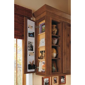 WALL MESSAGE CENTER CABINET kitchen, Homecrest