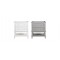 Alyce Combo Vanities - White and Sterling. Mantra. Kitchen